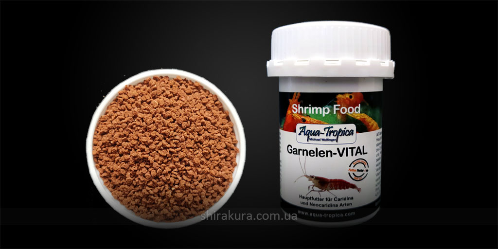 Основний корм для креветок Aqua-Tropica Garnelen-VITAL Основний корм для креветок Aqua-Tropica Garnelen-VITAL
